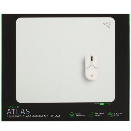 Игровой коврик для мыши Razer Atlas белый