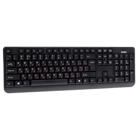 Комплект клавиатура + мышь Sven Comfort 3300 Wireless Беспроводной SV-03103300WB