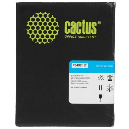 Картридж лазерный Cactus CS-TK8315C голубой (6000 стр.) для Kyocera FS-Taskalfa-2550CI