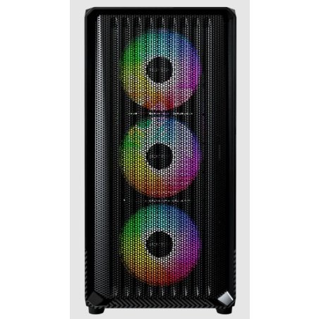 Компьютерный корпус Montech Heritage (B) черный без БП mATX 9x120мм 2x140мм 2xUSB3.0 audio bott PSU