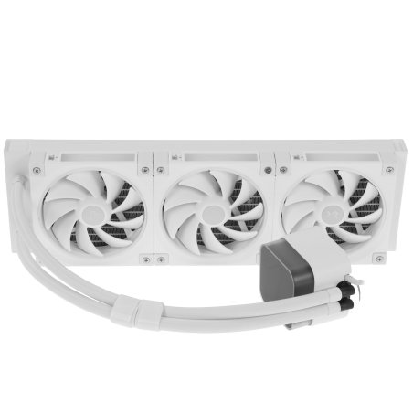 Система жидкостного охлаждения DEEPCOOL LQ360 черный, 120 мм, алюминий/медь, 2400 об/мин, 38.71 дБ, 4 pin, 350 Вт