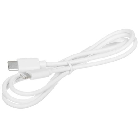 Кабель Rexant Type-C-Lightning 2.4 A, 1 м, белый ПВХ