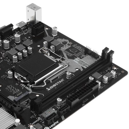 Материнская плата Biostar H510MHP 4.0, LGA 1200, Intel H470, 2xDDR4, 4xSATA, 1xM.2, 1xPCI-E 3.0 x16, 1xPCI-E x1, 1xHDMI, 1xVGA, 1x 1Gb LAN, 2xUSB-A 3.2 Gen 1, 2xUSB-A 2.0, 3x3.5 мм, 7.1, Micro-ATX