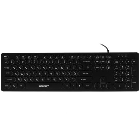 Клавиатура проводная с подсветкой Smartbuy ONE 328 USB Black SBK-328U-K