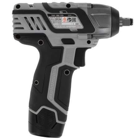 Гайковерт Интерскол ГАУ-100/12Э аккум. патрон:квад.3/8" (кейс в комплекте) (807.2.2.70)