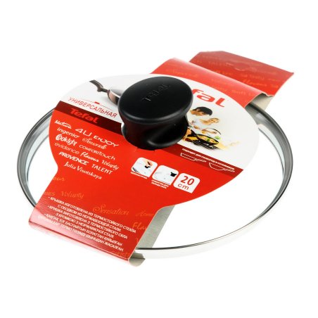 Крышка Tefal 04090120 d=20 см руч. черная (9100004140)