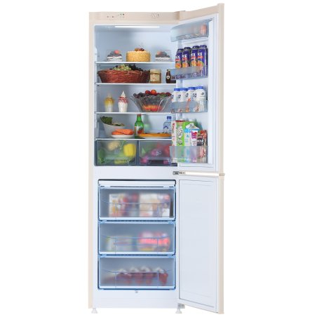 Холодильник Pozis RK-139 бежевый двухкамерный 205/130л морозилка снизу