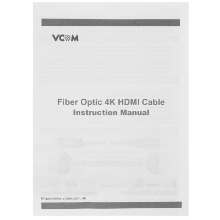 Кабель активный оптический HDMI 19M/M,ver. 2.0, 4K@60 Hz 10m VCOM D3742A-10M