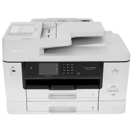 МФУ струйное Brother MFC-J3940DW, А3, цветной, печ. 28 стр/мин., 4800x1200 dpi (печать) 600x600 dpi (скан.), Ethernet (RJ-45), USB Type-A, Wi-Fi