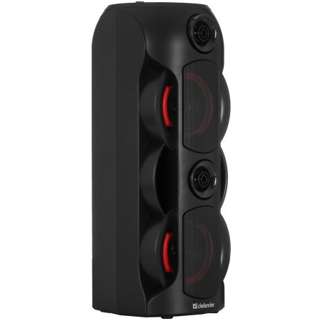 Портативная акустика Defender Rage 50 Вт Light/BT/FM/USB/LED/TWS черный