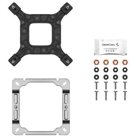 Кулер для процессора DEEPCOOL AK500S DIGITAL SE LGA20XX/1700/1200/115X/AM5/AM4 (12шт/кор, TDP 240W, PWM, Fan 120мм, 5 тепл. трубок, Copper Base, черный) RET (R-AK500S-BKADMN-GJD)