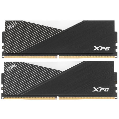Оперативная память XPG Lancer, DDR5, 32GB (2x16GB), 7200MHz, CL34, DIMM, с радиаторами, RGB, черный