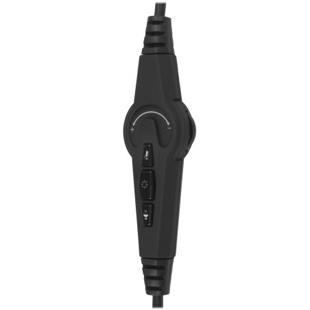 Гарнитура игровая Defender Ignis черный, RGb, провод 2 м