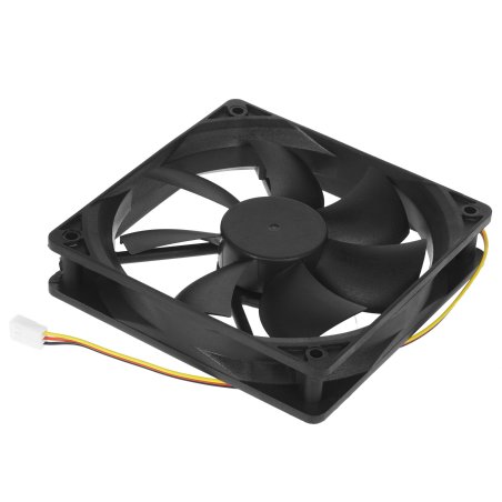 Вентилятор для корпуса Gembird D12025HM-3 черный 120мм 2000rpm 30db 3-pin