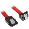 Кабель Vention SATA 3 M/SATA 3 M угол 90 с защелками, красный - 0.5 м KDDRD