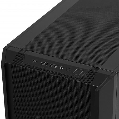 Компьютерный корпус Lian-Li Lancool 216 (без RGB) черный без БП ATX 2xUSB3.0 audio bott PSU