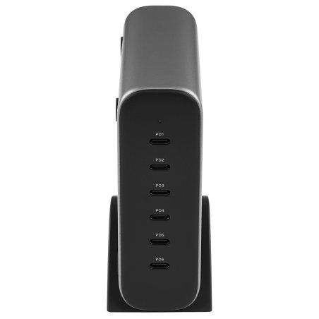 Сетевое зарядное устройство (адаптер питания) Satechi 200W USB-C 6-Port GaN Charger, 6xUSB Type-C (PD), до 200Вт, Серый ST-C200GM-EU