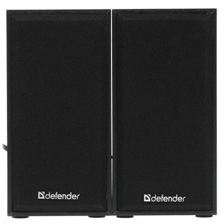 Акустическая система Defender SPK-240 2.0 черный (2x3 Вт, USB пит, раз. д. науш.)