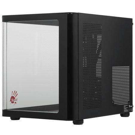 Компьютерный корпус Bloody BD-CC104 черный без БП mATX 5x120мм 1xUSB 2.0 1xUSB 3.0 audio