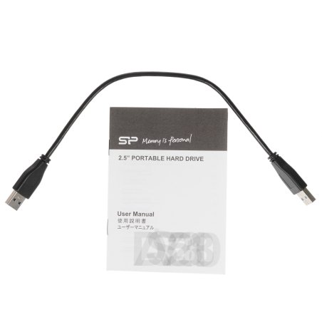 Внешний HDD Silicon Power USB 3.0 4Tb SP040TBPHDA60S3K A60 Armor 2.5" черный/зеленый