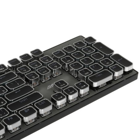 Клавиатура проводная GMNG GG-KB815X (1913914), USB, черный + белый