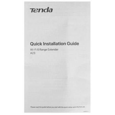 Wi-Fi усилитель сигнала Tenda Dual Band Wi-Fi 6 Range Extender