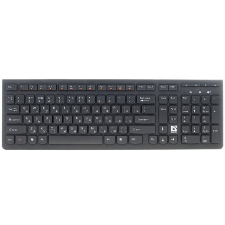 Беспроводная клавиатура/мышь Defender COLUMBIA C-775 RU черный