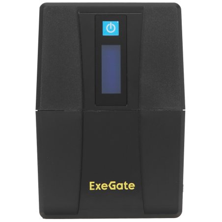 Источник бесперебойного питания ExeGate EP285579RUS SpecialPro Smart LLB-600.LCD.AVR.C13.RJ.USB 600VA/360W, LCD, AVR, 4*IEC-C13, RJ45/11, USB, черный