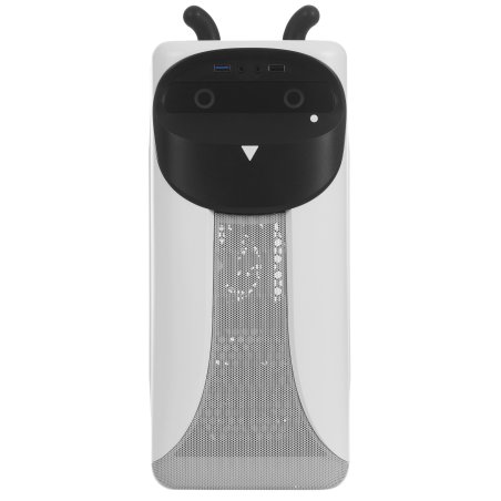 Компьютерный корпус GameMax Cute OWL, без БП (Midi Tower, ., 1*USB 3.0 + 2*USB 2.0, 2*120мм), Черный/белый