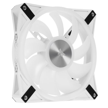 Комплект вентиляторов Corsair iCUE QL140 RGb CO-9050106-WW 140мм PWM белый Fan — Dual Fan Kit with Lighting Node CORE