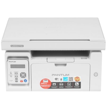 МФУ лазерное Pantum M6507W, A4, ч/б, печ. до 22 стр/мин., скан. до 8.5 стр/мин., 1200 x 1200 dpi, USB, Wi-Fi