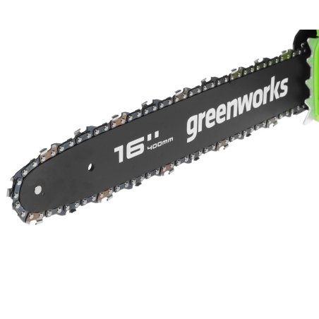 Цепная пила Greenworks GD40CS18K4 аккум. дл.шины:16" (40cm) 1аккум. 4А·ч ЗУ (2005807UB)
