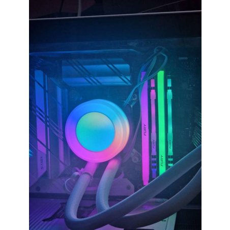 Система водяного охлаждения Lian-Li GA II Trinity 240 SL-INF ARGb Soc-AM5/AM4/1200/1700/1851 белый30dB Al+Cu Ret (G89.GA2T24INW.R0)