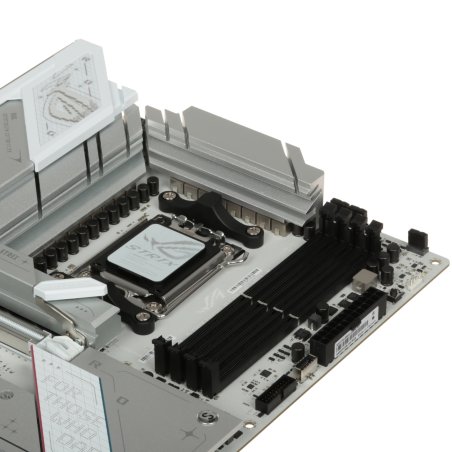 Материнская плата ASUS ROG STRIX B850-A GAMING WIFI, AM5, AMD B850, 4xDDR5, 2xSATA, 4xM.2, 1xPCIe 5.0 x16, 1xPCIe 4.0 x16, 1xPCIe x4, 1xDP, 1xHDMI, 1x2.5Gb LAN, 1xUSB-C 20Gbps, 1xUSB-C 10Gbps, 2xUSB-A 10Gbps, 4xUSB 5Gbps, 2xUSB-A 2.0, 3x3.5 мм, 7.1, ATX