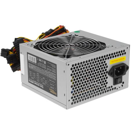 Блок питания ExeGate UNS750 (EX292164RUS), 120мм, серебряный