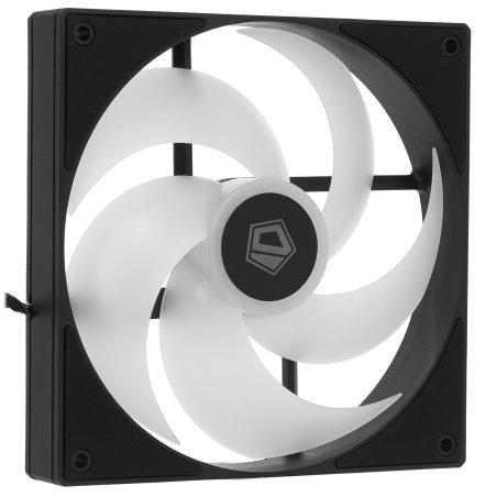 Вентилятор для корпуса ID-COOLING AS-140-ARGB-K черный, 140 мм, 1800 об/мин, 24.9 дБ, 4 pin
