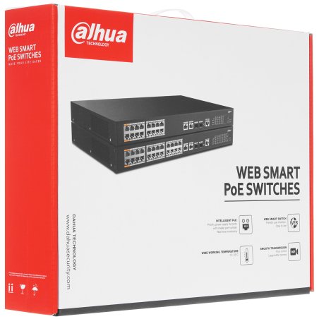 Коммутатор Dahua DH-PFS4226-24ET-240 управляемый