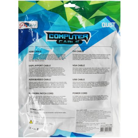 Патч-корд литой AOpen ANP612B-BK-15M (7/0.20) UTP кат.6 черный 15m