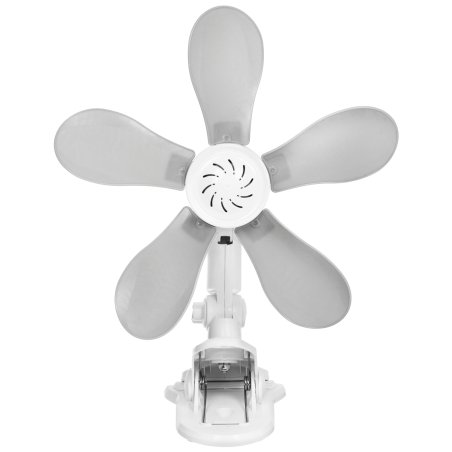 Вентилятор настольный DUX DX-07 7 Вт, белый/серый