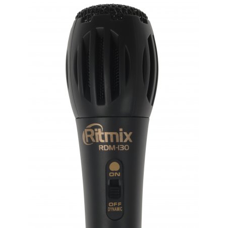 Микрофон Ritmix RDM-180 черный