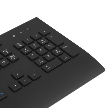Клавиатура проводная Logitech Keyboard K280E (920-005215) USB черный