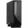 Компьютерный корпус MiniITX ExeGate MI-209 Black, miniITX/mATX, (M350, 80мм), 2хUSB, Audio