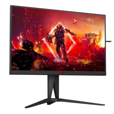 Монитор 27" AOC Agon Pro AG276UZD QD-OLED 3840x2160, 240 Гц, 0.03 мс, 16:9, 1000 кд/м² (пиковая), DisplayHDR True Black 400, DP 2.1, HDMI 2.1, USB-C, USB Hub (4x USB 3.2), динамики (2x5 Вт), FreeSync, Adaptive-Sync, черный