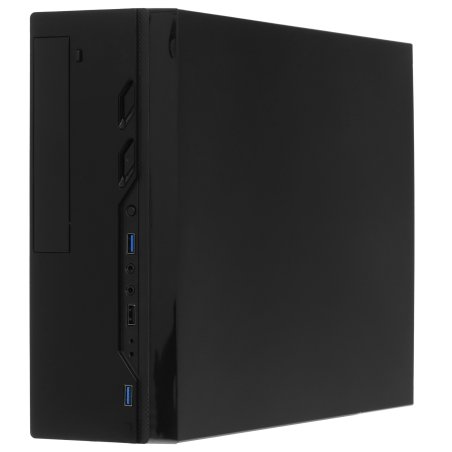 Компьютерный корпус Desktop ExeGate MI-208U2 (mini-ITX/mATX, без БП, 1*USB+2*USB 3.0, аудио, черный)