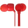 Наушники-гарнитура JBL T110 красный