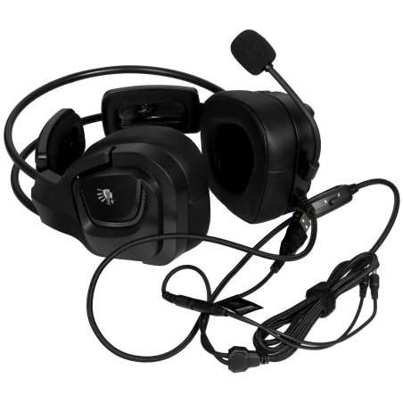 Наушники с микрофоном A4Tech Bloody G575P черный 2м мониторные оголовье (G575P)