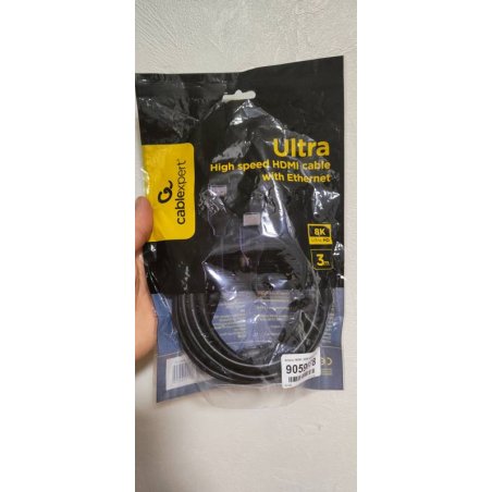 Переходник miniDisplayPort - HDMI, Cablexpert A-mDPM-HDMIF-02, 20M/19F, кабель 15см, черный, пакет