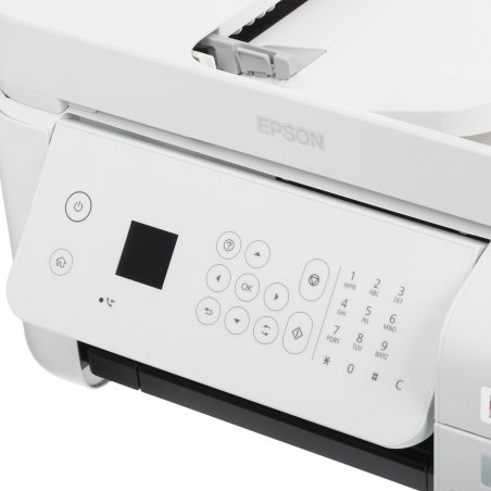 МФУ струйное Epson EcoTank L5296 (C11CJ65411) белый, A4, ч/б печ. 33стр/мин., цв. печ. 15стр/мин., 5760x1440 DPI, 2400х1200 DPI, USB, Ethernet, Wi-Fi