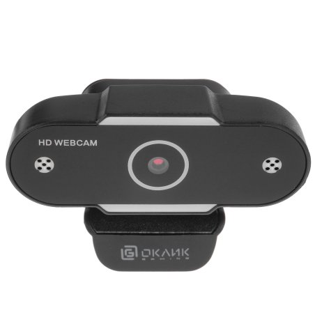 Веб-камера Oklick/Оклик OK-C012HD черный 1Mpix (1280x720) USB2.0 с микрофоном