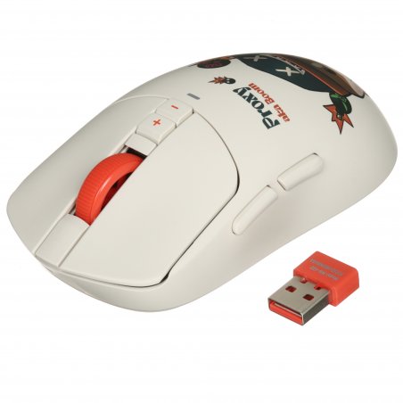 Мышь беспроводная/проводная A4Tech Bloody R72 Ultra Duo Proxy Boom бежевый, 20000 dpi, USB Type-A/Type-C, радиоканал, кнопки-7